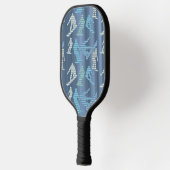 Snowboarder Lines Pickleball Schläger (Links)