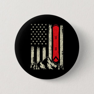 Snowboarder Lover - Snowboarder Wintersp Button