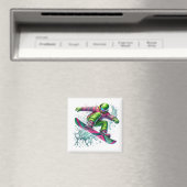 Snowboarder Magnet (In Situ (Geschirrspüler))