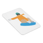 Snowboarder Magnet (Rechte Seite)