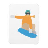 Snowboarder Magnet (Vertikal)