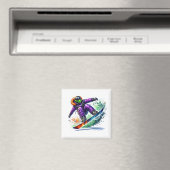 Snowboarder-Magnet   Magnet (In Situ (Geschirrspüler))