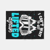 Snowboarder Mountain Gear Winter Ski Slope Snowbo Fleecedecke (Vorderseite (Horizontal))