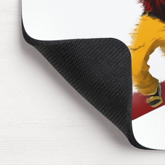Snowboarder Mousepad (Ecke)