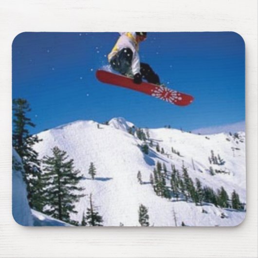 Snowboarder Mousepad (Vorne)