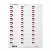Snowboarder-Patriotic-USA-Flag (Vorne)
