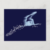 Snowboarder Postcard Postkarte (Vorderseite)