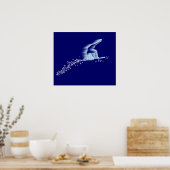 Snowboarder Poster (Küche)