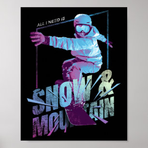 Snowboarder Poster