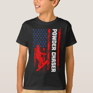 Snowboarder Powder Chaser Funny Snowboarder Kind T-Shirt
