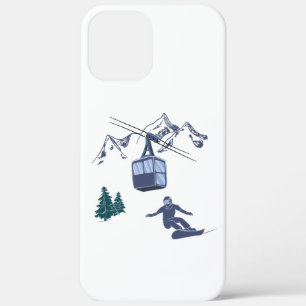 Snowboarder Power zum People Ski Resort Case-Mate iPhone Hülle