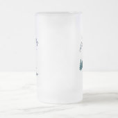 Snowboarder Power zum People Ski Resort Mattglas Bierglas (Mittel)