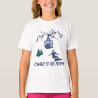 Snowboarder Power zum People Ski Resort