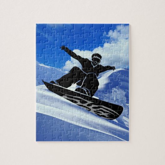 Snowboarder Puzzle (Vertikal)