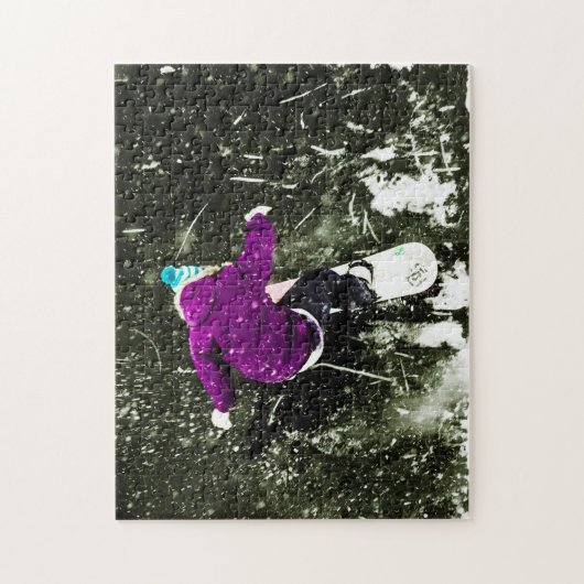 Snowboarder Puzzle (Vertikal)