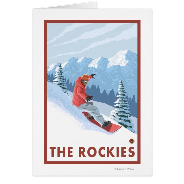 Snowboarder Scene - The Rockies (Vorne)