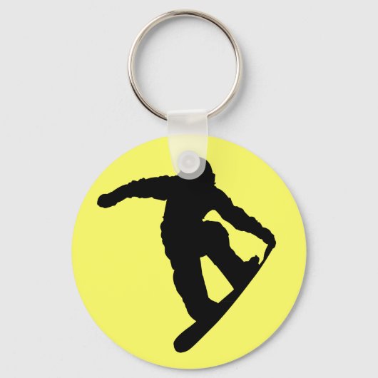 Snowboarder Schlüsselanhänger (Vorderseite)