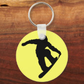 Snowboarder Schlüsselanhänger (Vorderseite)