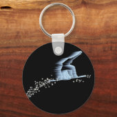 Snowboarder-Schlüsselanhänger Schlüsselanhänger (Vorderseite)