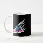 Snowboarder - Snowboard - Freestyle Snowboarder L Kaffeetasse (Links)