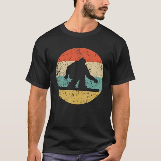 Snowboarder Snowboard Retro Winter Sp T-Shirt (Vorderseite)