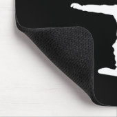 Snowboarder - Snowboard Snowboarder Mousepad (Ecke)