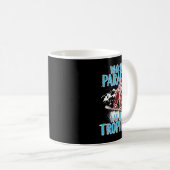 Snowboarder Snowboard Snowboarder Winter Funny Qu Kaffeetasse (VorderseiteRechts)