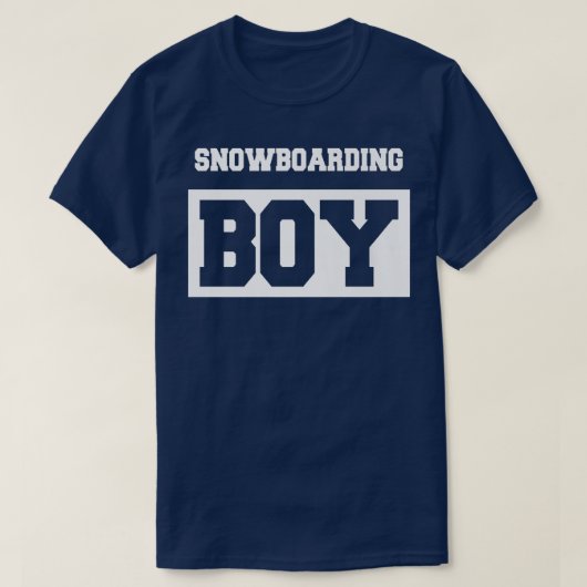 Snowboarder Snowboarder T-Shirt (Design vorne)