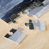 Snowboarder springen in der Luft und machen eine H Puzzle (Seite)