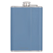 Snowboarder-Szene - Berg Adams, Washington Flachmann (Rückseite)