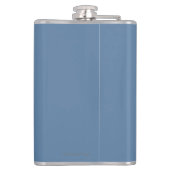 Snowboarder-Szene - Gletscher-Spitze, Washington Flachmann (Rückseite)