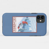 Snowboarder-Szene - Lake Tahoe, Kalifornien Case-Mate iPhone Hülle (Rückseite (Horizontal))