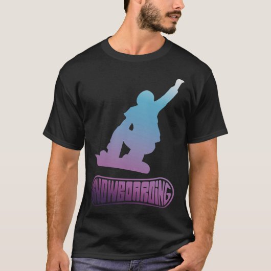 Snowboarder T-Shirt (Vorderseite)