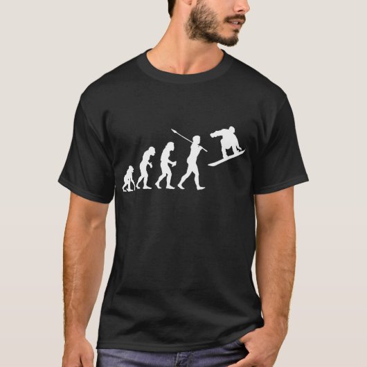 Snowboarder T-Shirt (Vorderseite)