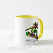 Snowboarder tasse (VorderseiteRechts)