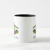 Snowboarder tasse (Zentrum)