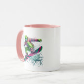 Snowboarder tasse (Vorderseite Links)