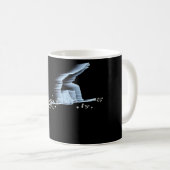 Snowboarder-Tasse Kaffeetasse (VorderseiteRechts)