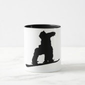 Snowboarder-Tasse Tasse (Zentrum)