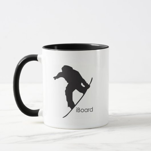 Snowboarder-Tasse Tasse (Links)