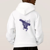 Snowboarder trifft High Snow Hoodie (Rückseite)