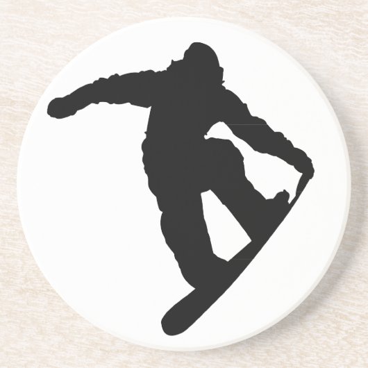 Snowboarder Untersetzer (Vorne)