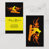 Snowboarder Visitenkarte (Vorne/Hinten)