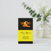 Snowboarder Visitenkarte (Stehend Vorderseite)