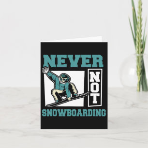 Snowboarder Winter Sports Snowboarden - Snowboard Karte