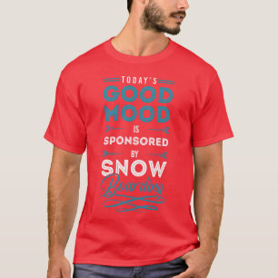 Snowboarder Winter Wintersport Freestyle lustig  T-Shirt