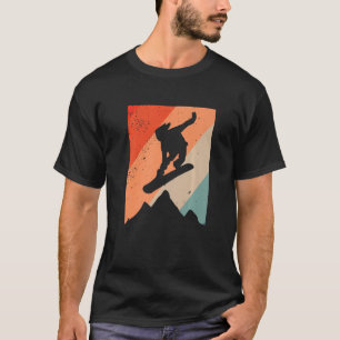 Snowboarder Wintersport Snowboard Vintag Snowboard T-Shirt