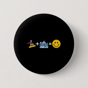 Snowboarder - Wintersport Snowboarden Snowboard Button