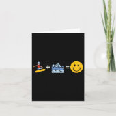 Snowboarder - Wintersport Snowboarden Snowboard Karte (Vorderseite)