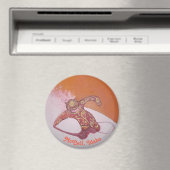 Snowboarder zerkleinert etwas Schaum Magnet (In Situ (Geschirrspüler))